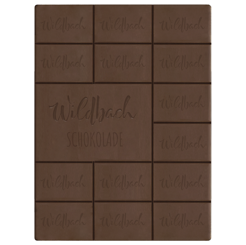 Knallbrause Schokolade 38% - 70g Tafel ohne Banderole mit Deklaration 