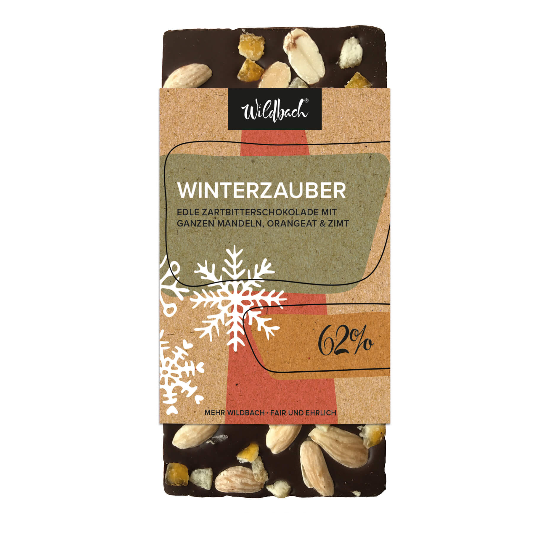 90g Tafel Extra viel Wildbach - Winterzauber