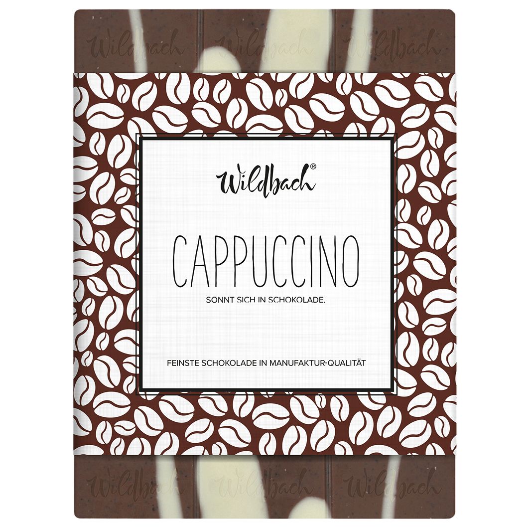 70g Tafel Cappuccino mit gemahlenem Espressokaffee
