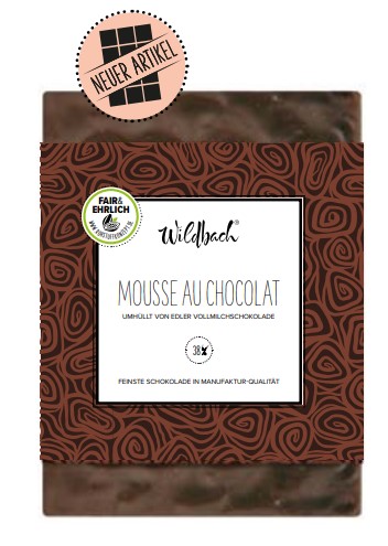 70g Tafel Mousse au chocolat VM 38%