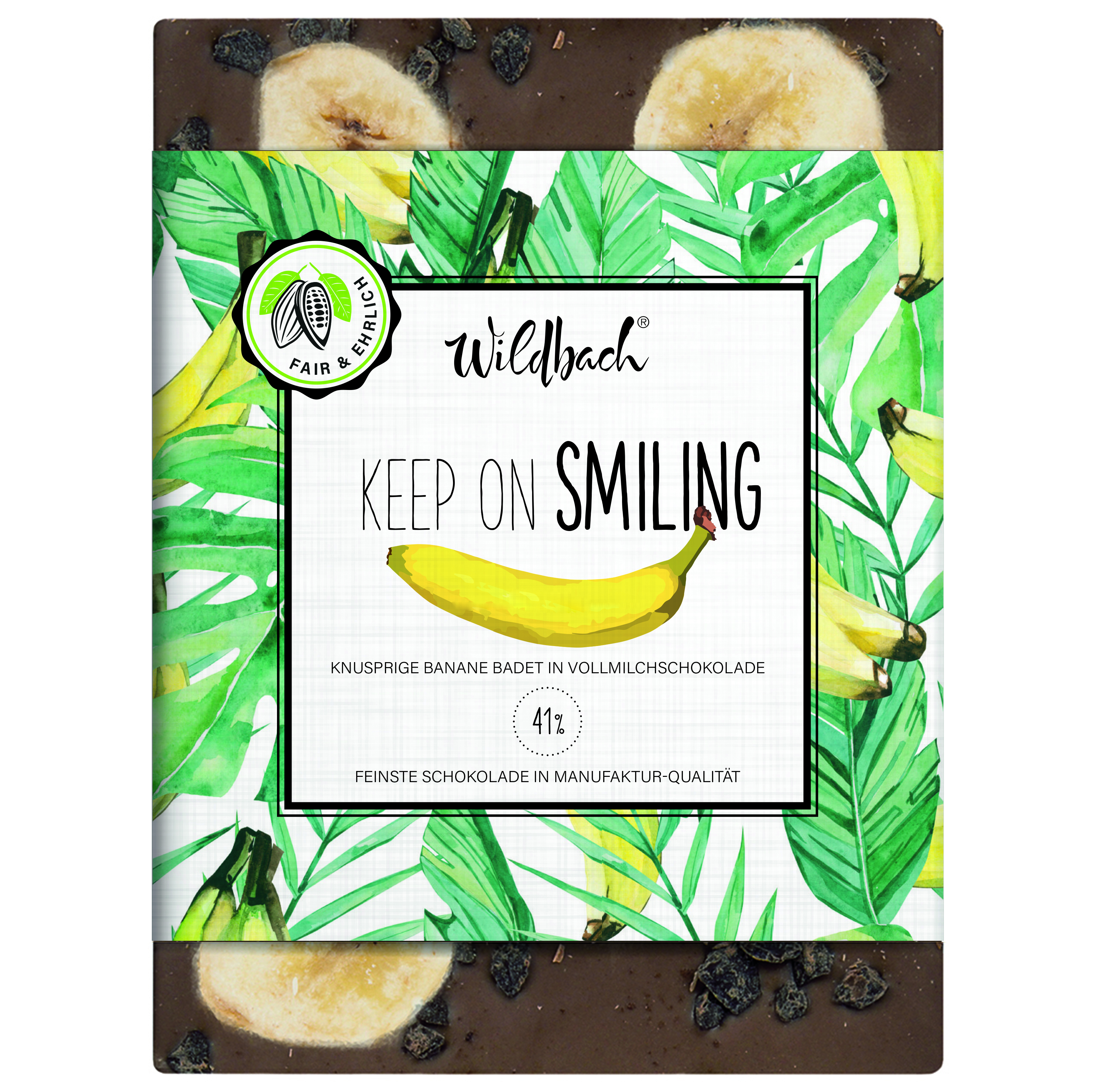 70g Tafel Edelvollmilch 41% Keep on Smiling
