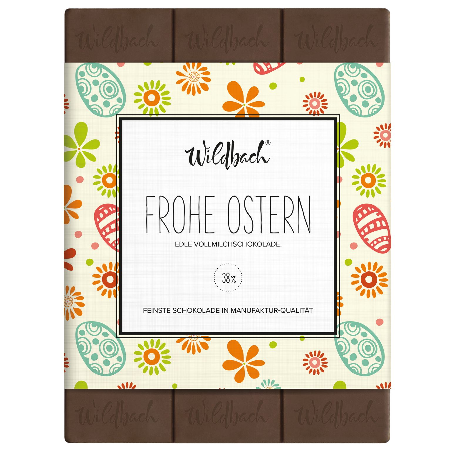 70g Tafel Frohe Ostern - Edelvollmilch 38%